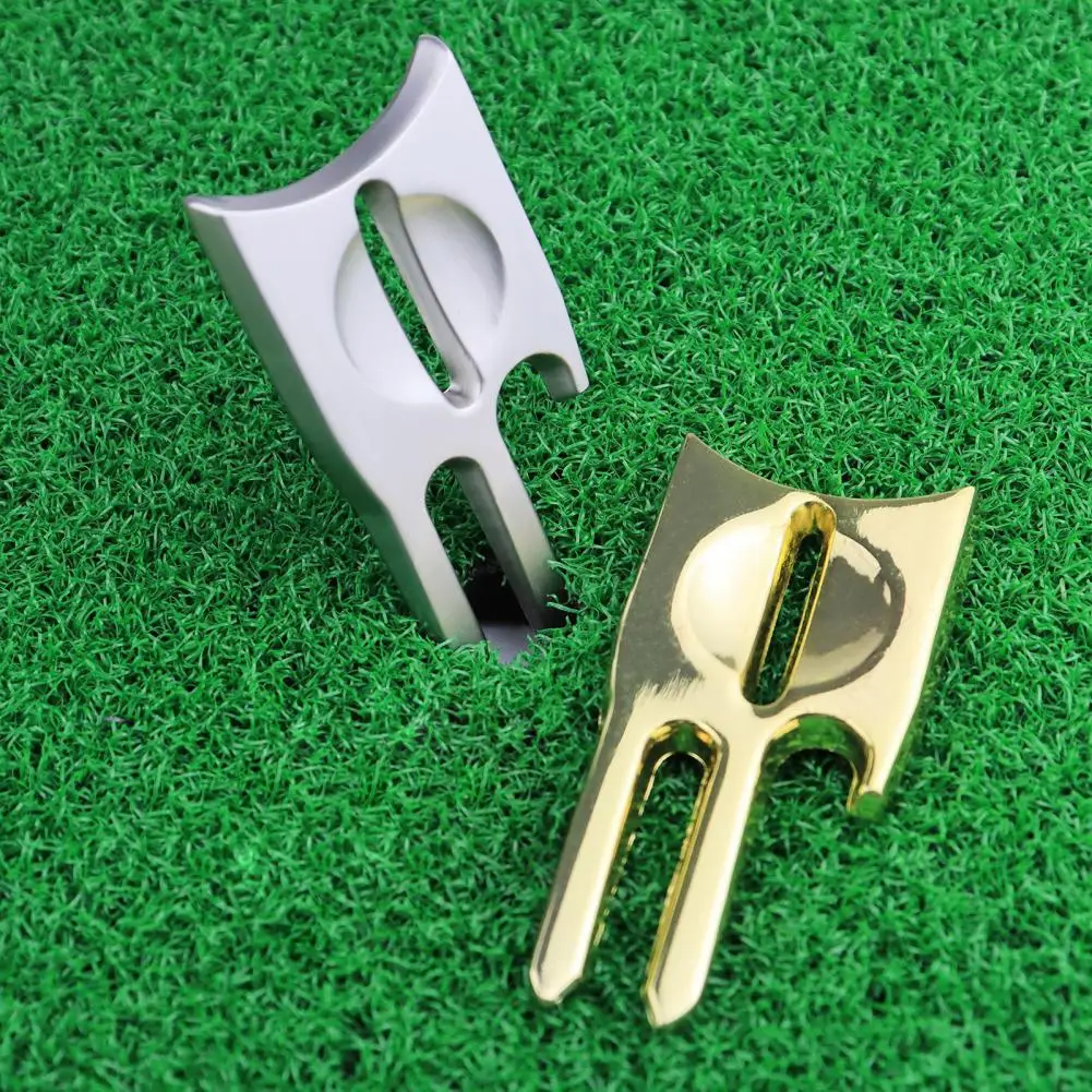 

Golf Divot Tool 6 в 1 магнитный инструмент для гольфа из цинкового сплава