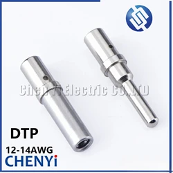 10 Pcs 0462-203-12141 0460-204-12141 Stainless Steel solid Terminal Size 14-12AWG Pin automotive Connector For Deutsch DTP