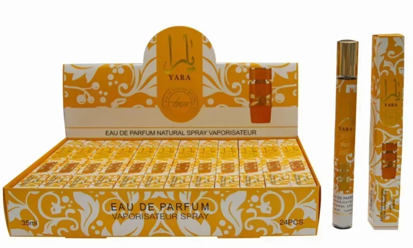 Perfume de muestra de prueba Original Yara Moi Tous Asad, 35ml, fragancia duradera, feromonas fáciles de llevar tanto para hombres como para mujeres