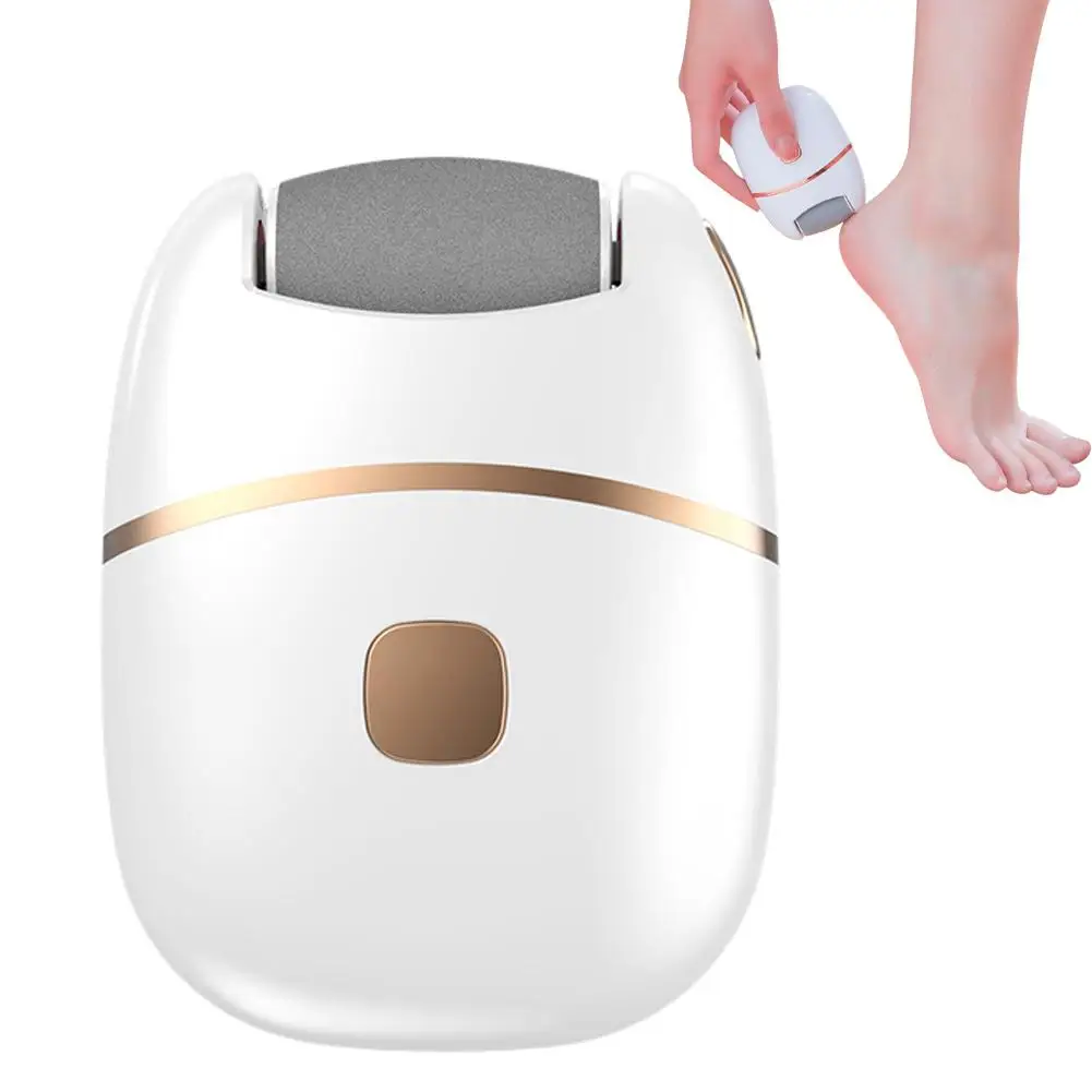 Elektryczny pilnik do stóp, urządzenie do pedicure, usuwacz zrogowaceń, akumulatorowy skrobak do martwego naskórka, polerka, szlifierka, pielęgnacja popękanych pięt.