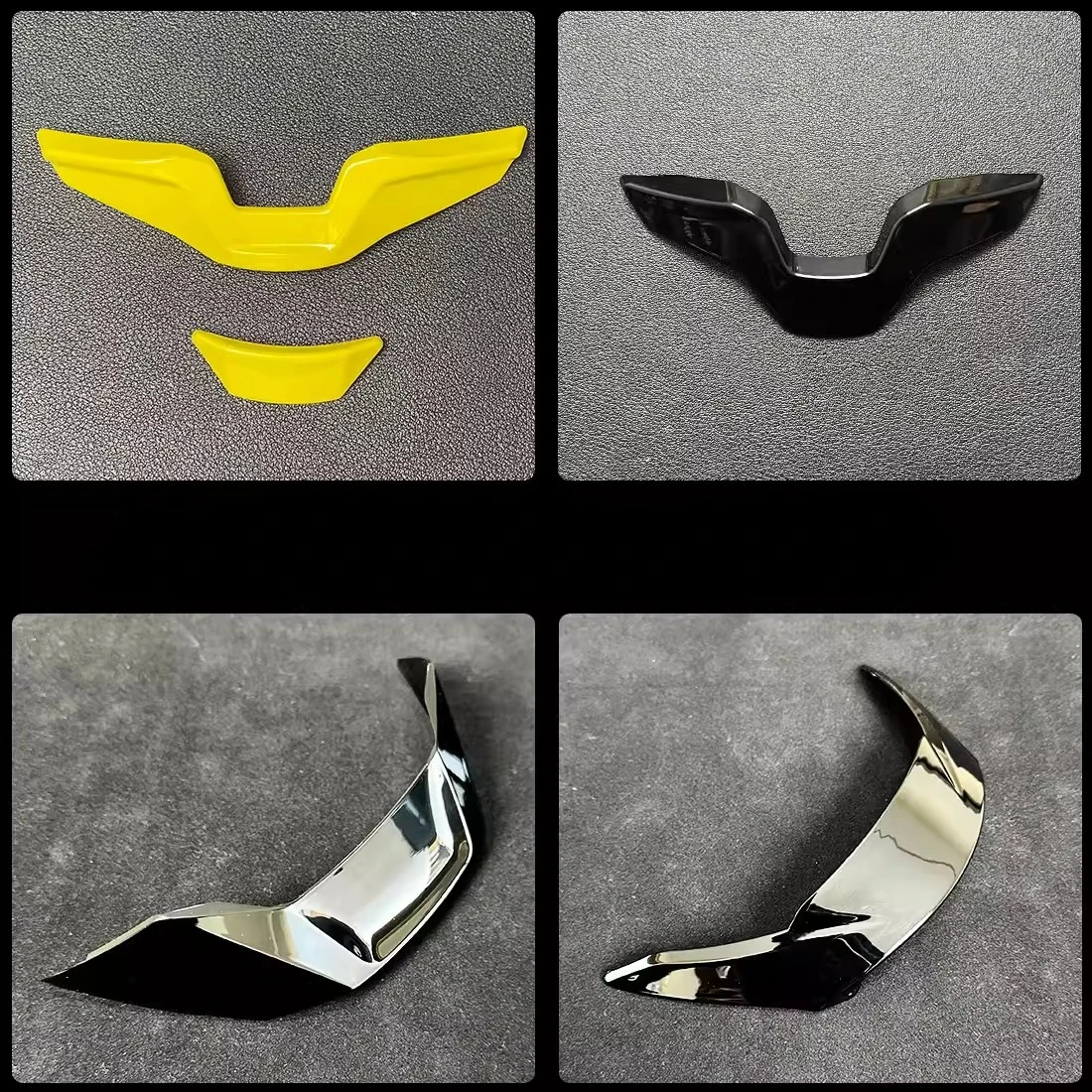 

Для SHOEI Z8 X15 X14: Задние части воздуховода (красный) и глянцевые черные детали (для внутреннего рынка), замена.