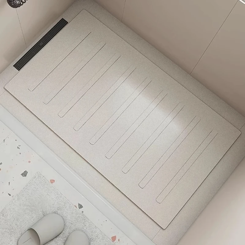 

Доска для душа из шифера для ванной комнаты, нескользящая душевая комната, утолщенный камень, 15 мм, напольная каменная основа для ванной комнаты