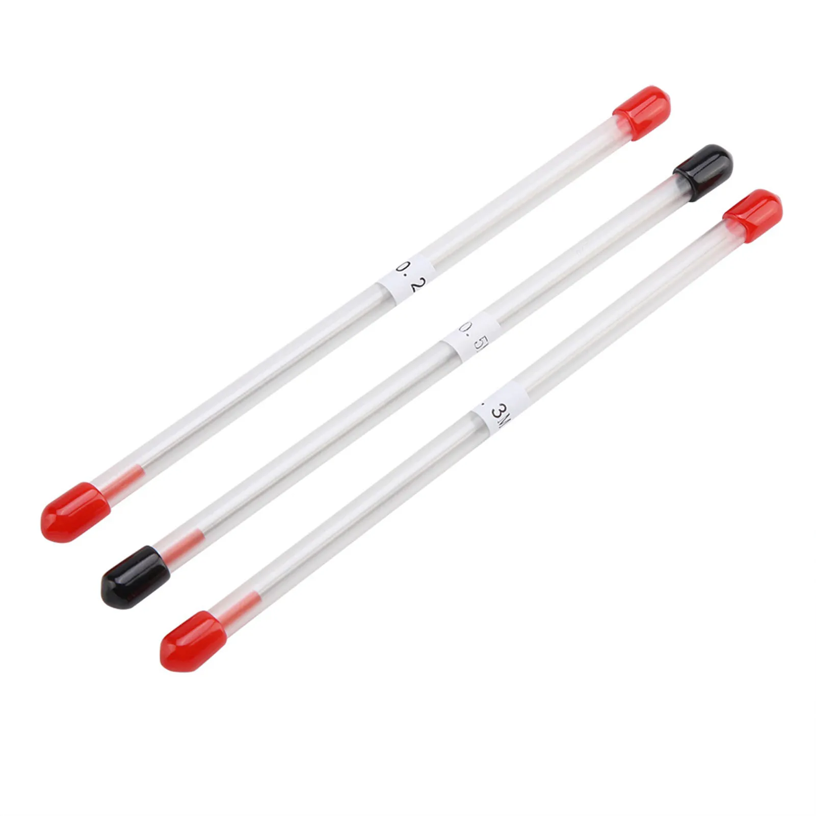 

3 шт. иглы для аэрографа, иглы для аэрографа из нержавеющей стали, набор наконечников, сменные аксессуары для аэрографа 0,2 мм 0,3 мм 0,5 мм