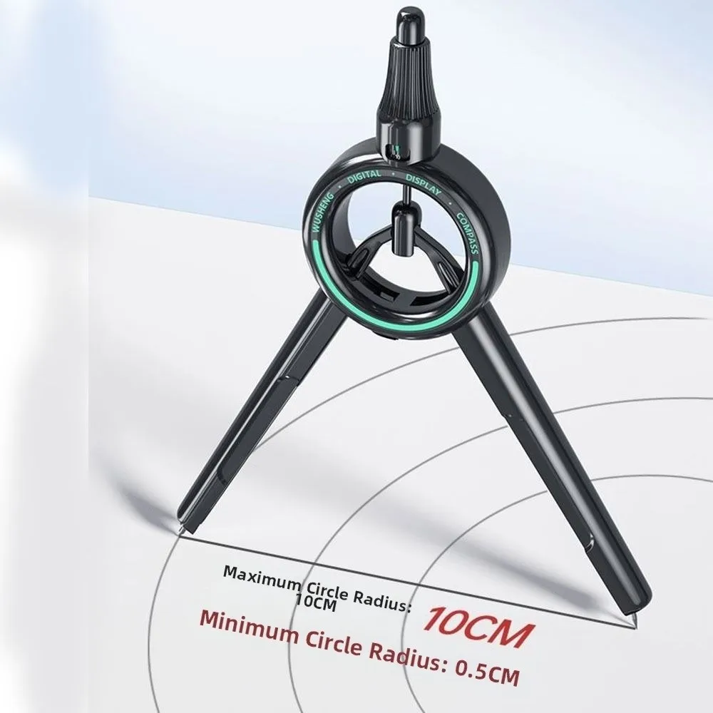 Precision Digital Display Compass Drafting Drawing Digital Radius Display Circle Drawing Gauge Press Type Engineering