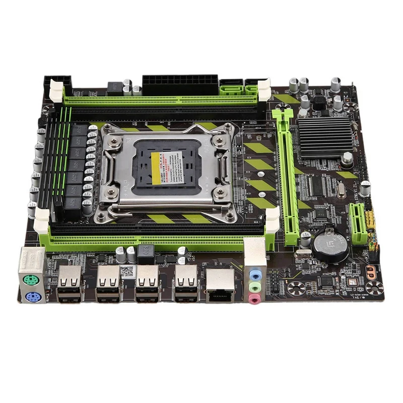 X79 Płyta główna do komputerów stacjonarnych LGA 2011 Dual Channel 4XDDR3 DIMM UP do 64GB Pamięć Sata 3.0 Pci-E 8USB Dla Core I7 Xeon E5