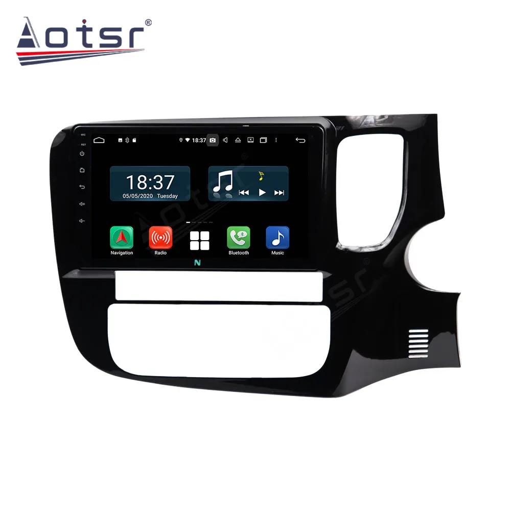 Android Car Multimedia Stereo Player For Mitsubishi Outlander 3 GF0W GG0W 2012-2018 Tape Radio Recorder Audio GPS Navi Head Unit