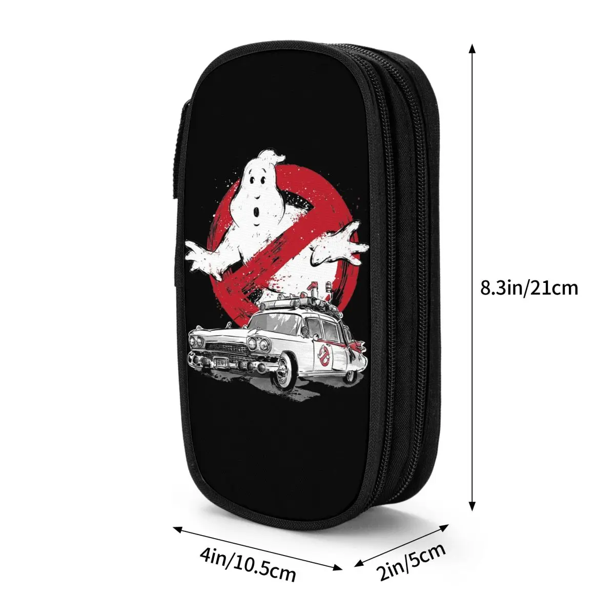 Movie Ghostbuster Pencil Case Pencil Pouch Pen for Student Large Storage Bags Students School Gifts Stationery