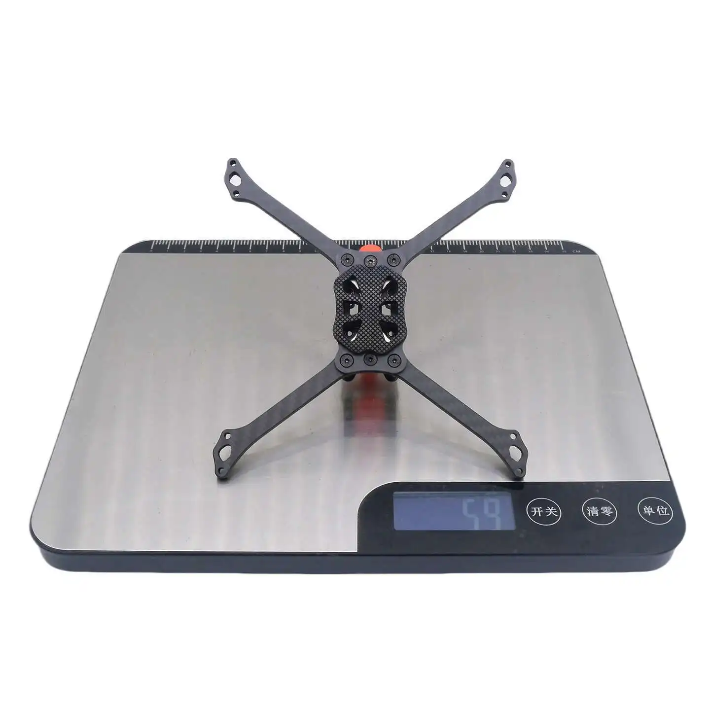 Zestaw ramy 533 Ultra Frame 5 cali, ramka typu X z ramionami 5 mm do drona FPV RC Quadcopter, kompatybilny z CADDX Vista, Polar Nebula Pro i RunCam Link