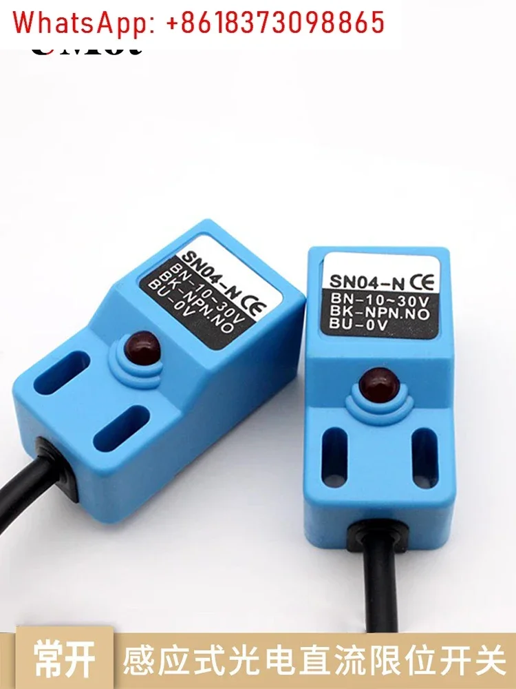 5 pezzi SN04-N finecorsa, sensore di induzione in metallo fotoelettrico quadrato, interruttore di origine cc normalmente aperto, interruttore di prossimità