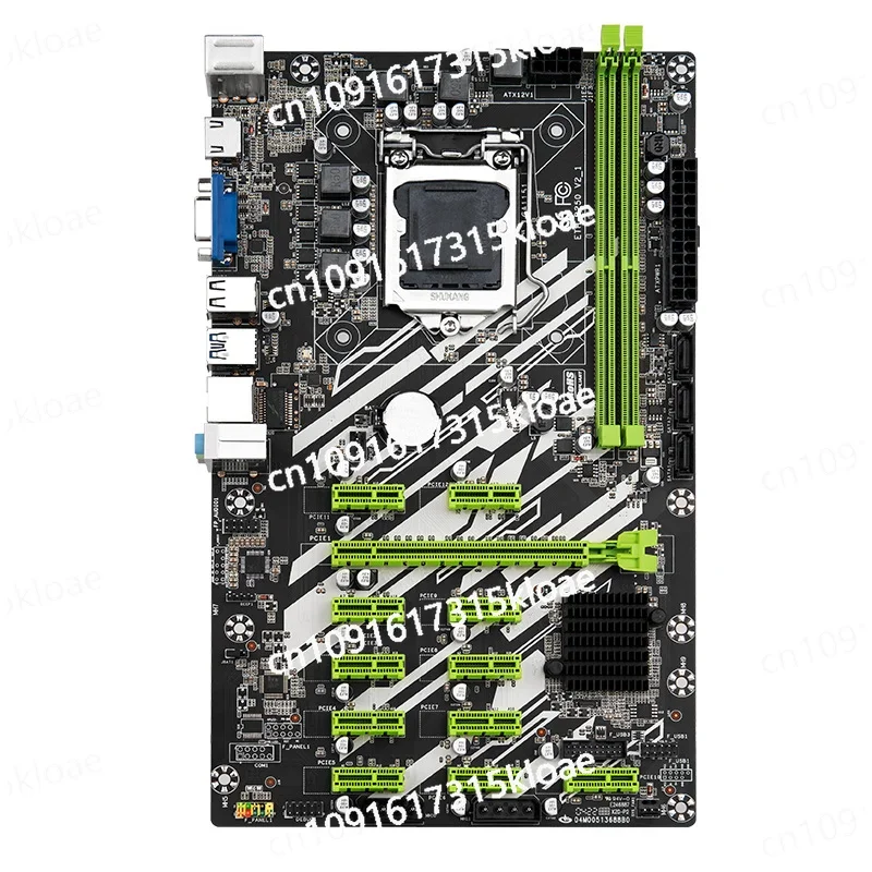 ETH-B250 computer main board Dual channel DDR4 memory LGA1151 processor CPU Gigabit network interface card