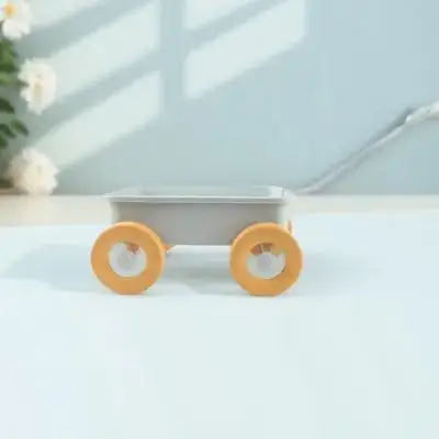 

Детская тележка для песка с мультяшным дизайном, легкая, с гладкой поверхностью, для игр на пляже и улице, набор для детских ролевых игр