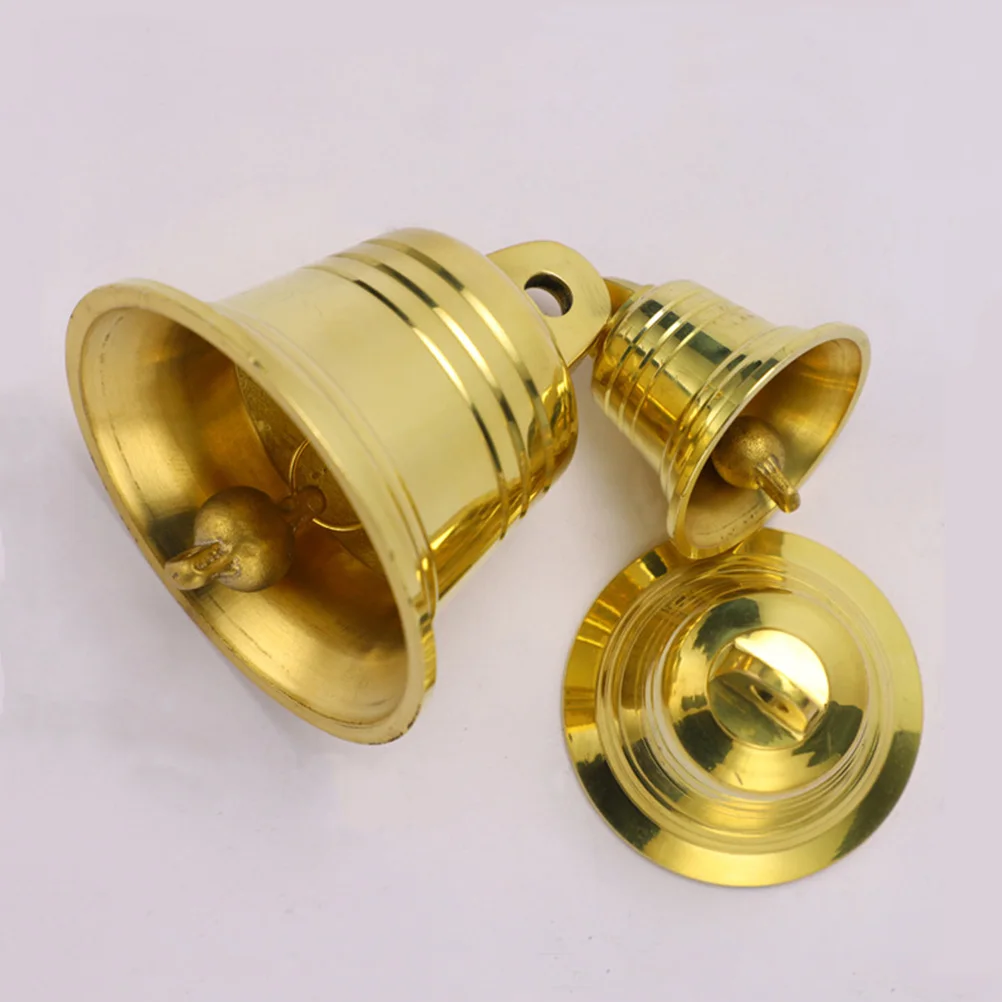 

Copper Bell naments 15 Inch Golden Hanging Pendant for Home Bedroom Office Craft Decor Door Bells Christmas