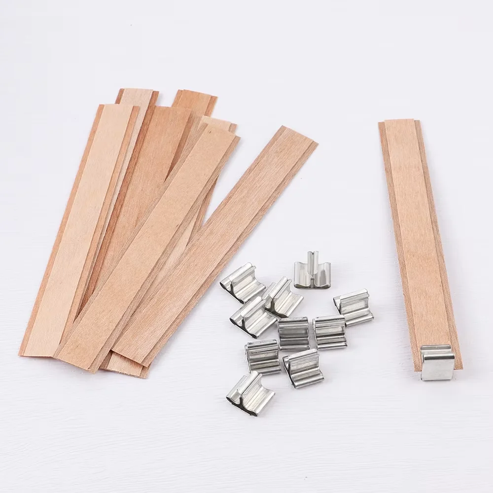 10Pcs Double Layer Wooden Cand - Candle Making Instructions ulasan dan harga