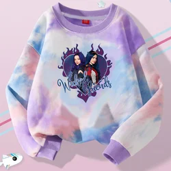Descendants Children T-shirt Long-sleeved Clothing Kids Bottoming Shirt Crewneck Girl Clothes Sweatshirt O-neck Pullover Blouse