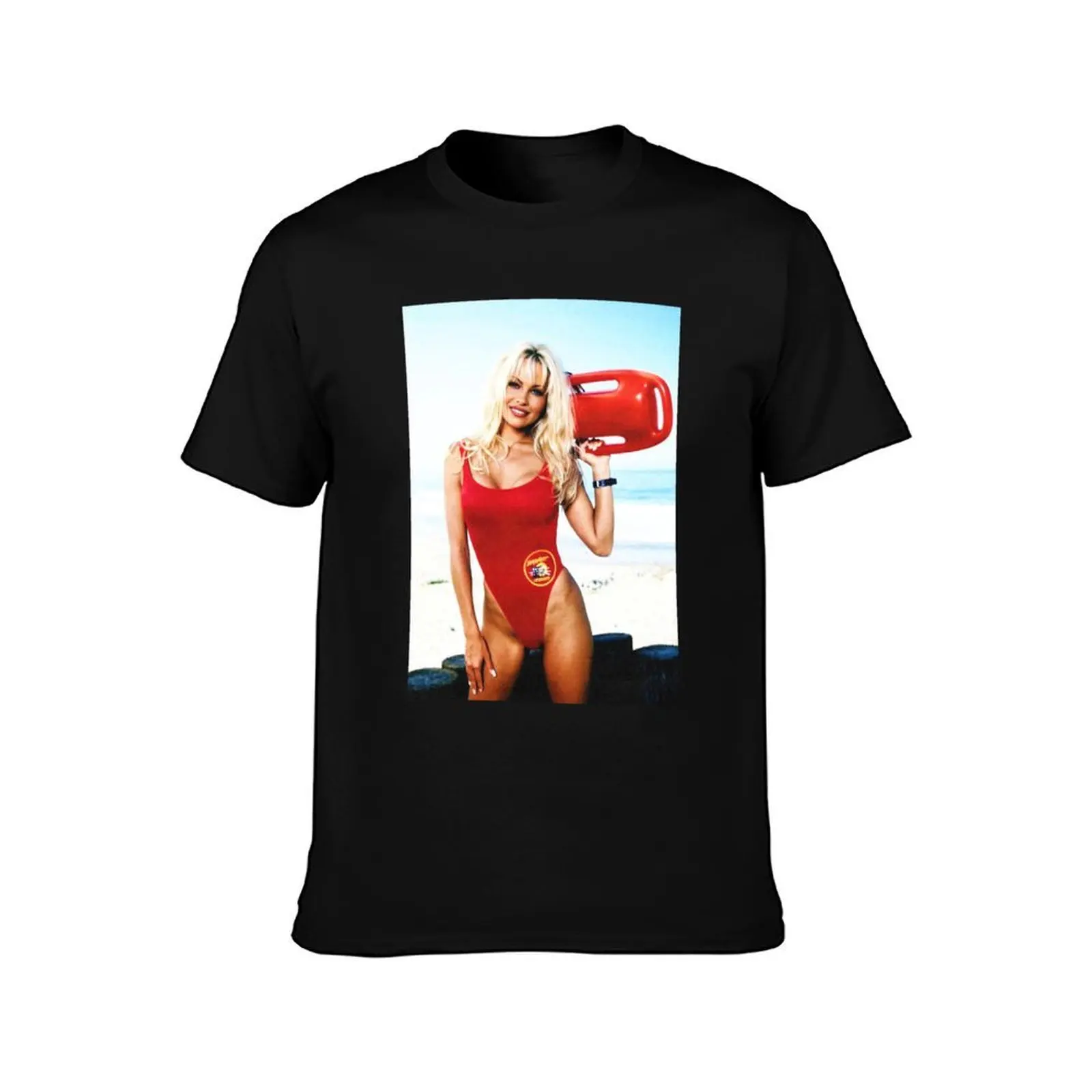 تي شيرت باميلا أندرسون إصدار جديد، أزياء مضحكة للأولاد، تي شيرت برسومات كبيرة الحجم للرجال #2