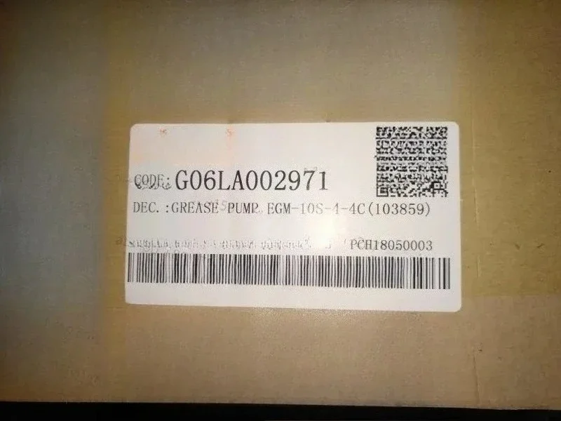 

New and original grease pump EGM-10S-4-4C G06LA002971