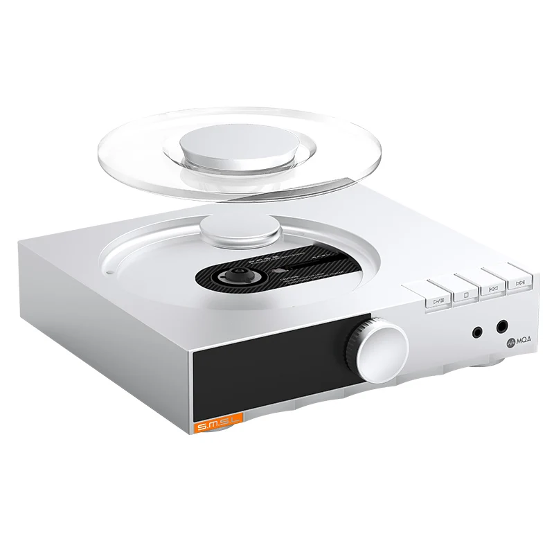 SMSL PL200 mk2 CD HIFI MQA-CD Hi-res CD Player Piano Keys Design DSD512 Bluetooth LDAC Aptx-HD Hi-End Class PL200MKII ES9039q2m view 5