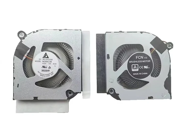 New Laptop CPU Cooling Fan For Acer ND85C39 20J24 DC 28000W8D0 DC 5V 1.0A 4PIN Metallic fan blade & Plastic fan blades NS85C55