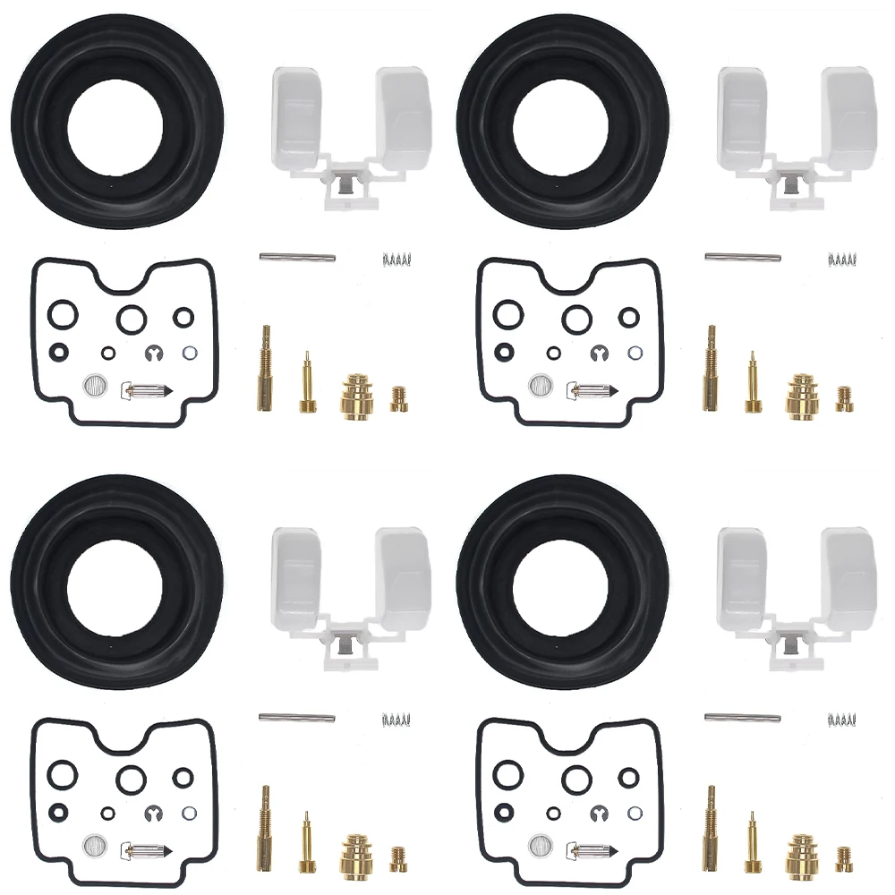 

4X For Suzuki GSX600F Katana600 1998-2006 Carburetor Repair Kit Diaphragm Float