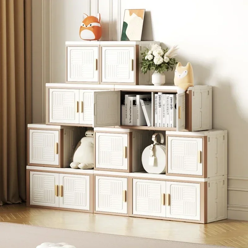 New model Storage cabinets, lockers, household toys, living room folding narrow slit, stairwell storage cabinets, storage box