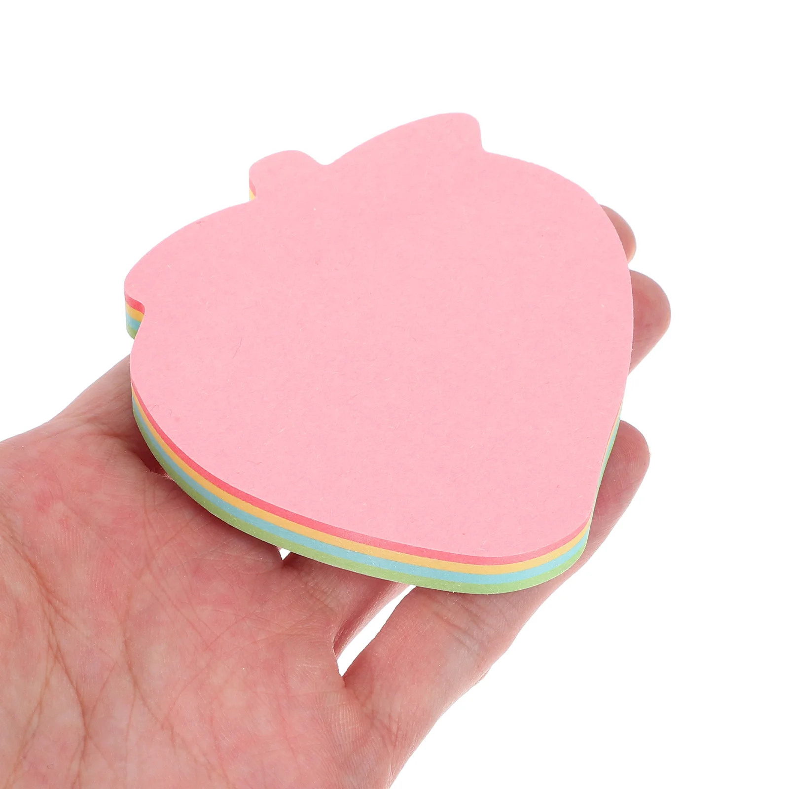 

10pcs Self-Stick Memo Pads Tearable Strawberry Note Sticker Writing Recording Marking Office Home Refrigerator Paper