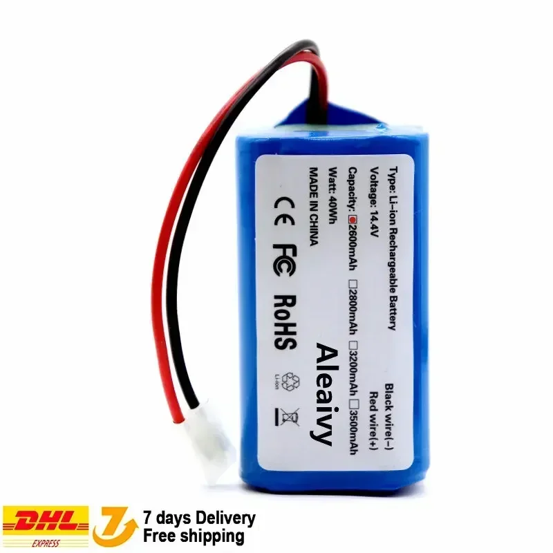 

14.4V 2600mAh Li-ion Battery for Xiaomi G1 MI Robot Vacuum-Mop Essential MJSTG1 Robot Vacuum Cleaner 18650 Battery Pack