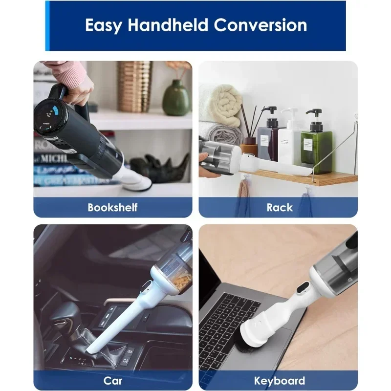 QWTTinecoes Smart Wet Dry Vacuum Cleaners,Floor Cleaner Mop 2-in-1 Cordless Vacuum,Lightweight and Handheld,Floor ONE S5 Combo