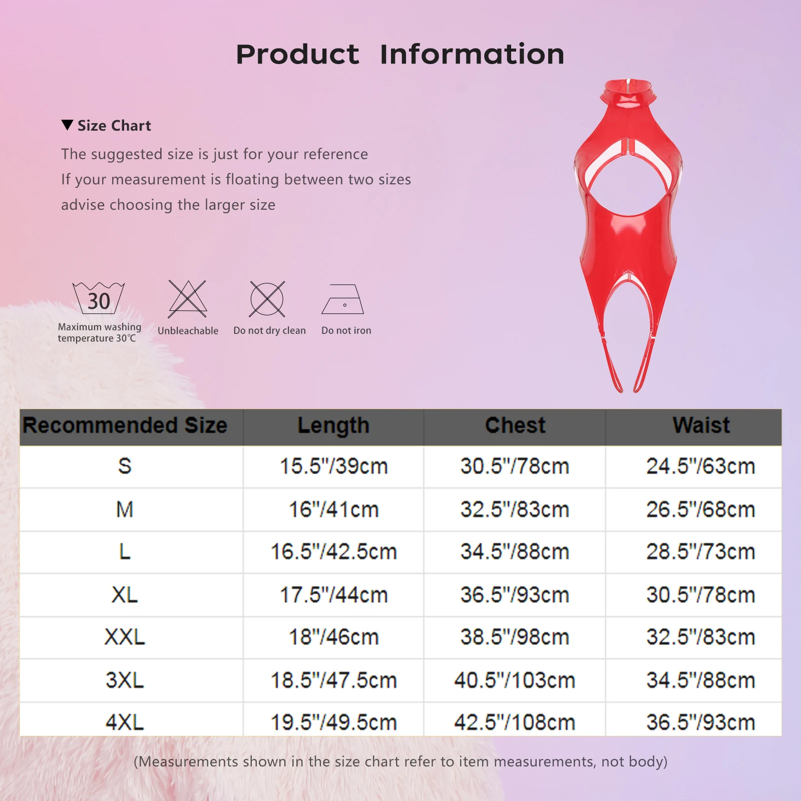 Womens Cut Out Crotchless Catsuit Jumpsuit Nightwear Lingerie Mock Neck Sleeveless Wet Look Patent Leather Bodysuit Underwear