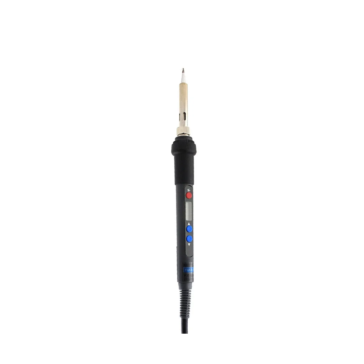 Solder besi portabel PX988, solder besi portabel kontrol temperatur dengan tampilan Digital colokan EU