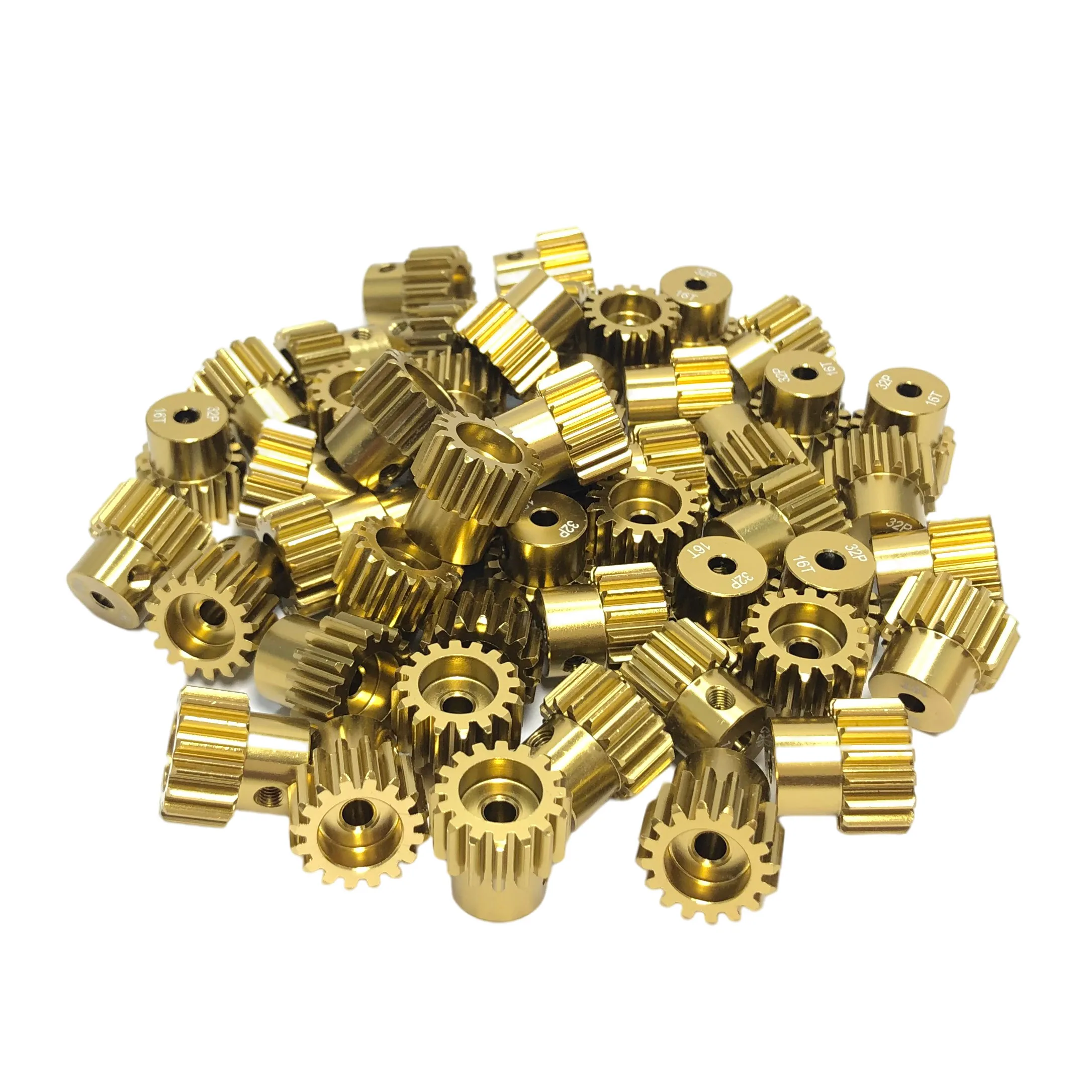 YSIDO 32DP M0.8 3.175mm Metal Pinion Gear 12T 13T 14T 15T 16T 17T 18T 19T 20T Motor Gear for 1/10 Traxxas Axial SCX10 RC Cars
