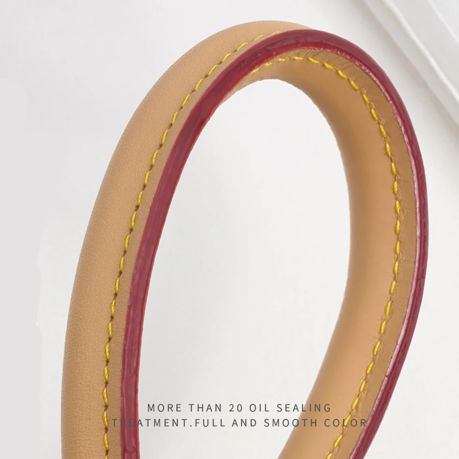 حقيقية Vachetta حقيبة جلدية حزام ل LV سبيدي 20 25 30 الكتف الأشرطة حقائب طويلة أحزمة استبدال حقيبة الملحقات