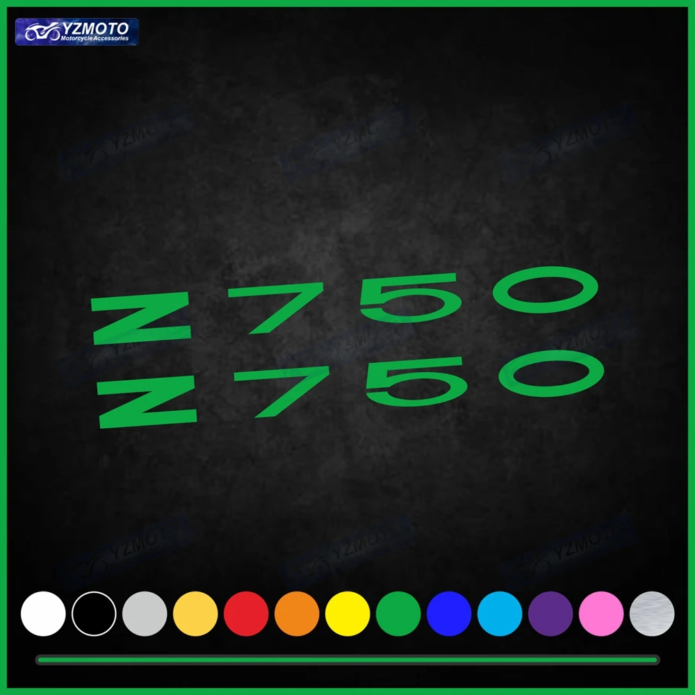 

For Z750 Z 750 Motorcycle Racing Sticker Car Bodywork Decal Fuel Tank Engine Logo Fairing Windshield Helmet Stickers Decoration