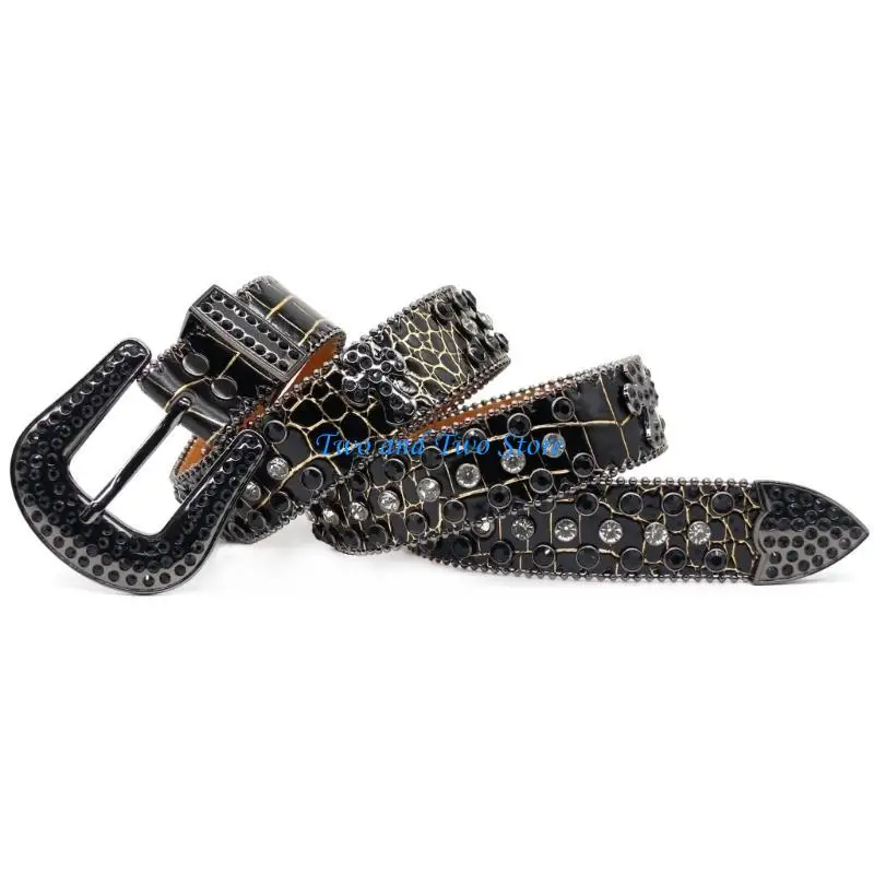 HX6F سلسلة خصر مرصعة بأحجار الراين المذهلة للجنسين