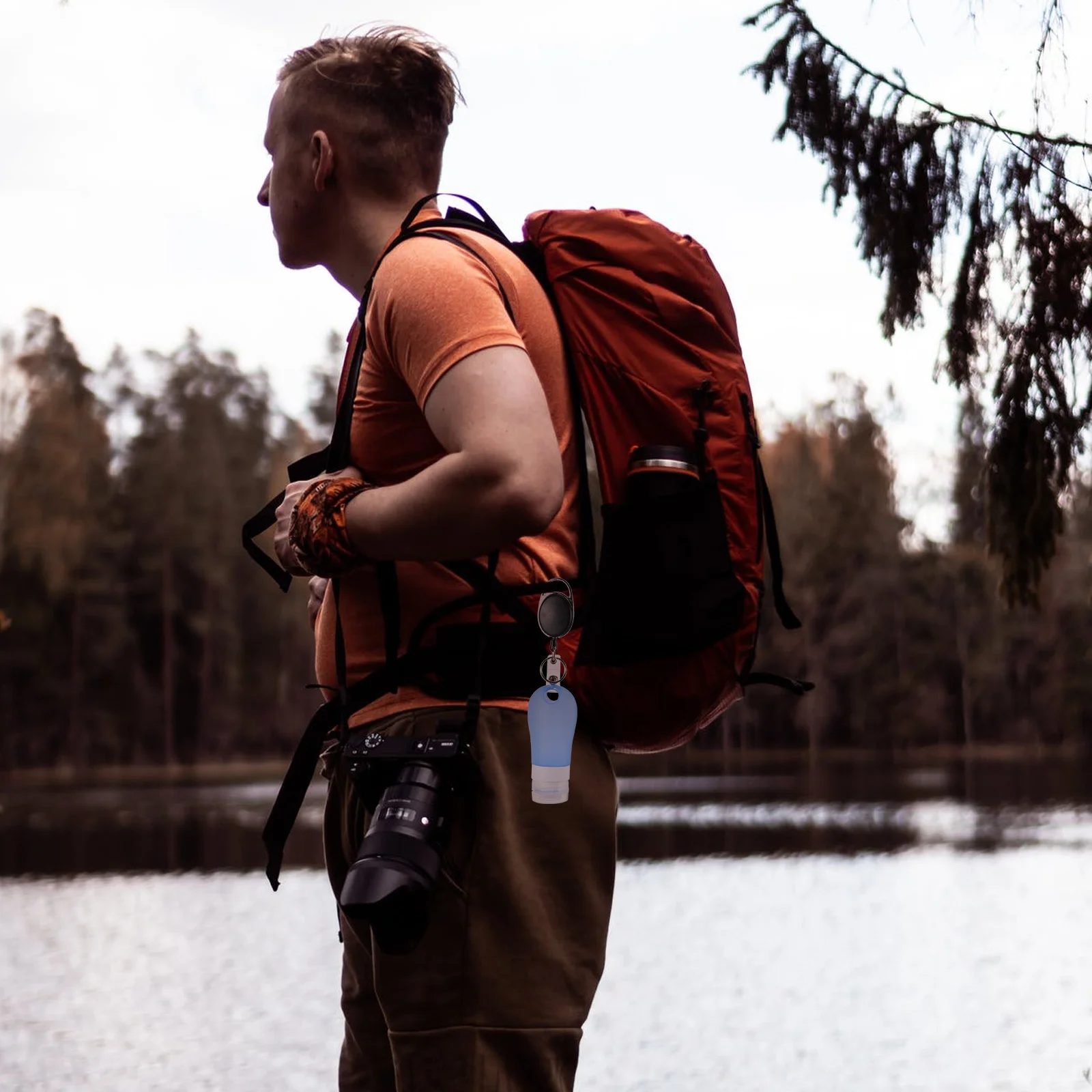 

1Set Silicone Sub Bottles Compact Durable Portable Travel Pack Empty Refillable Storage Container Empty Bottles