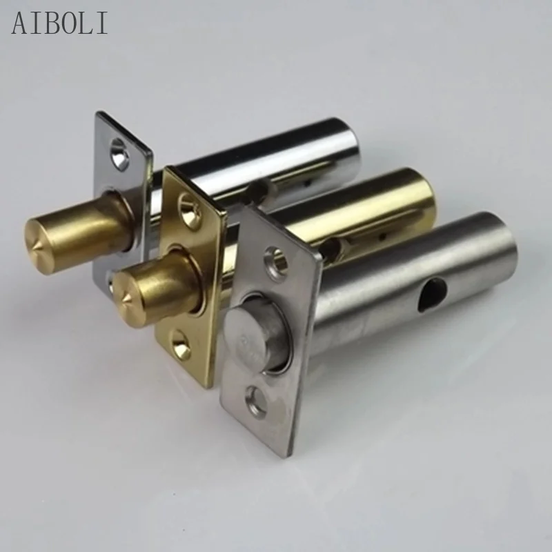 Rvs Pijp Lock Onzichtbare Insteekslot Deurslot Fire Deur Escape Gangpad Meubels Hardware Accessoires