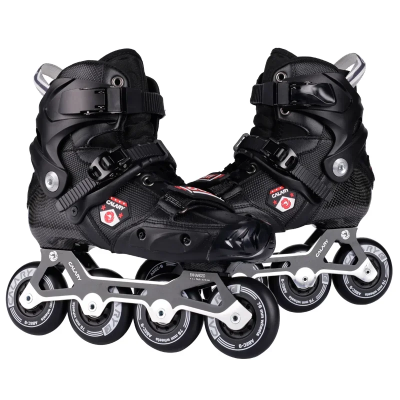 Professional Inline speed skates Adult carbon fiber roller Speed Skates shoe for adult