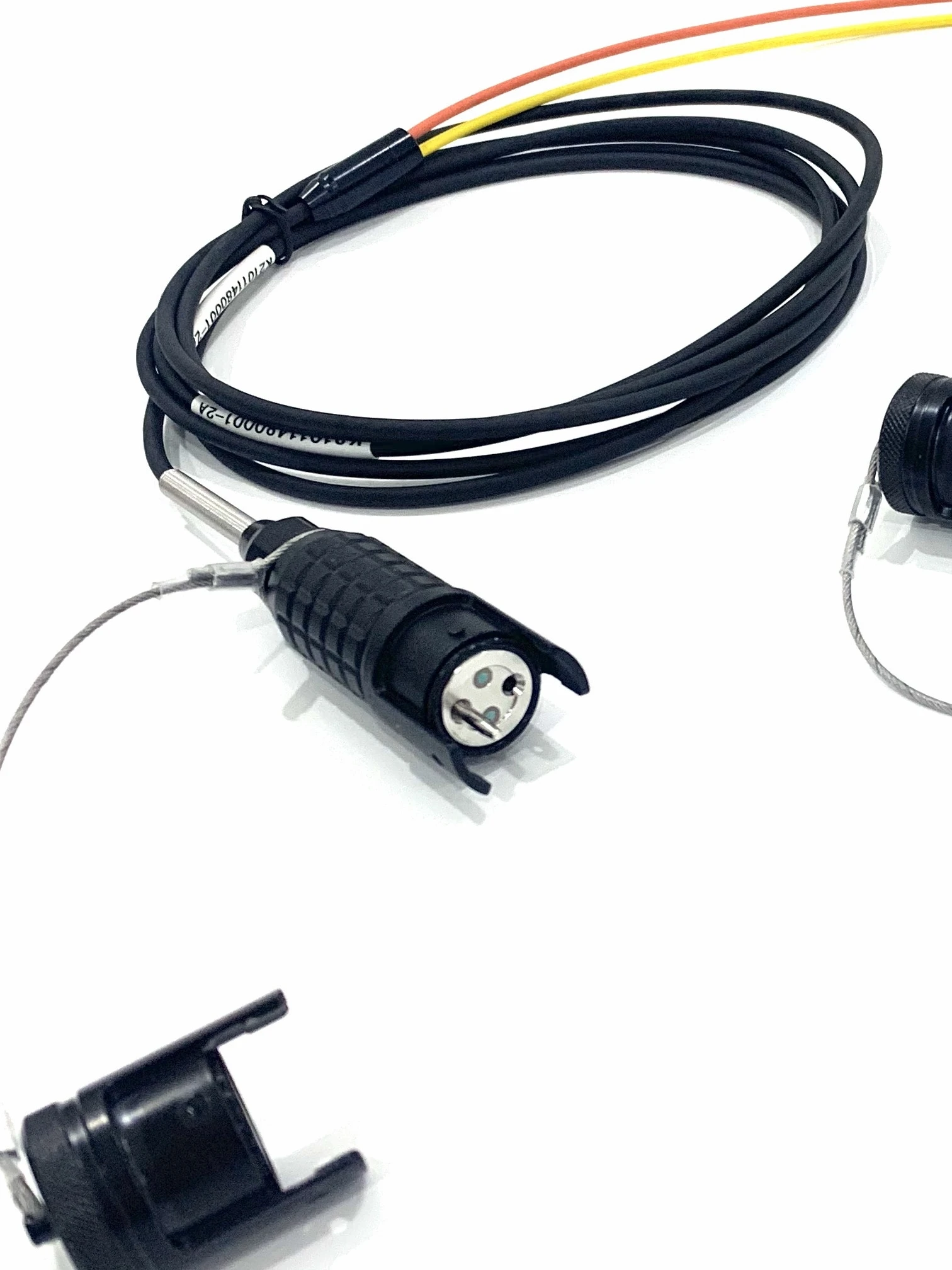 TBE783 Bundle Expansion Field Connector Assembly TPU Single Mode Dual Core Floating Field Optical Cable