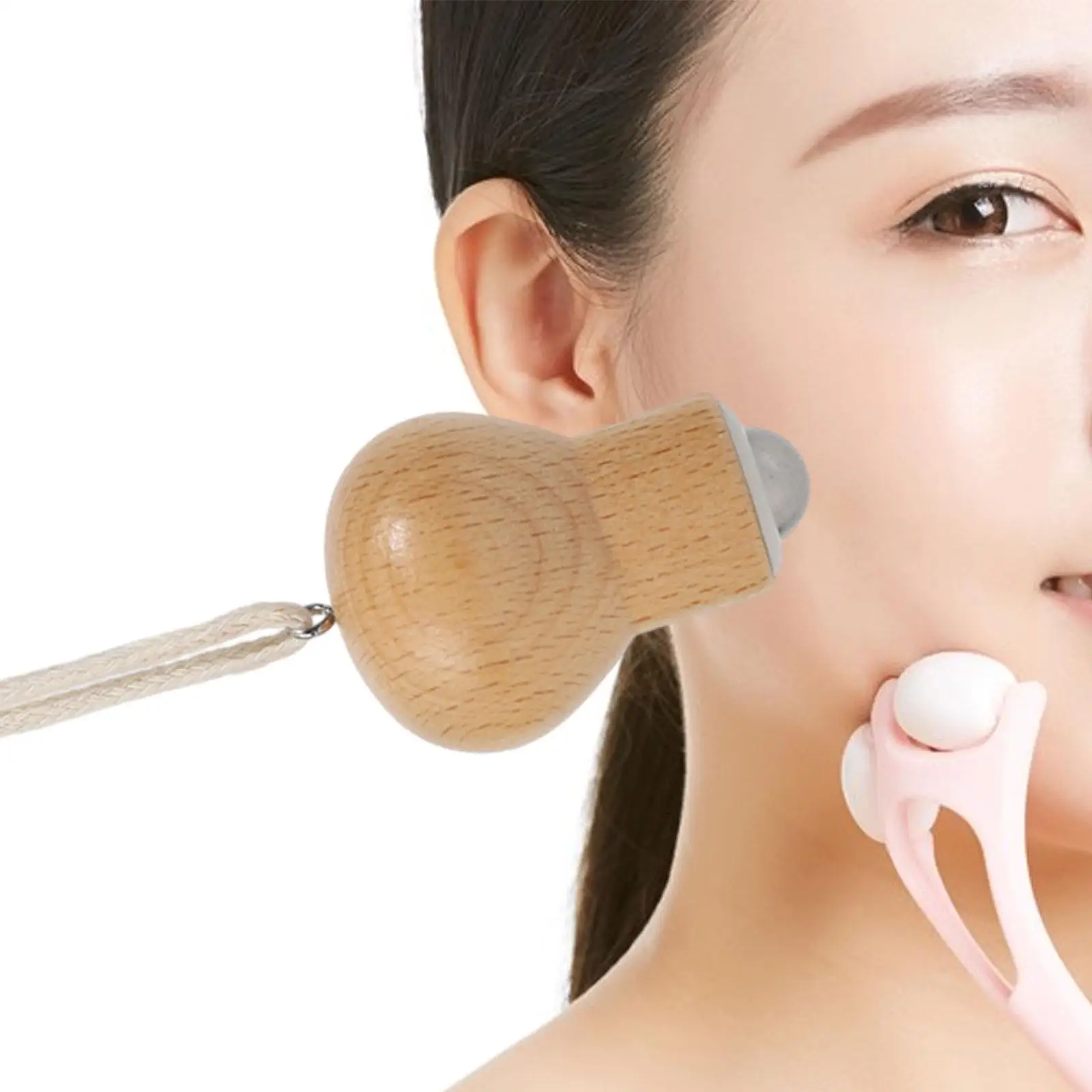 Eye Face Beauty Massager Women Face Massage Roller Mini Massager Facial Tool for Female Family Women Girls Friends Gifts