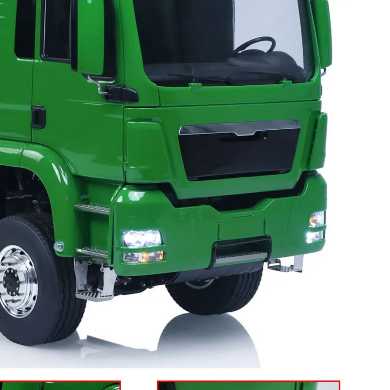 

Радиоуправляемый грузовик-мусоровоз LESU TGS TOUCAN 4X4 1/14 с гидравлическим поворотным механизмом, 3 скорости, свет и звук, игрушечная модель