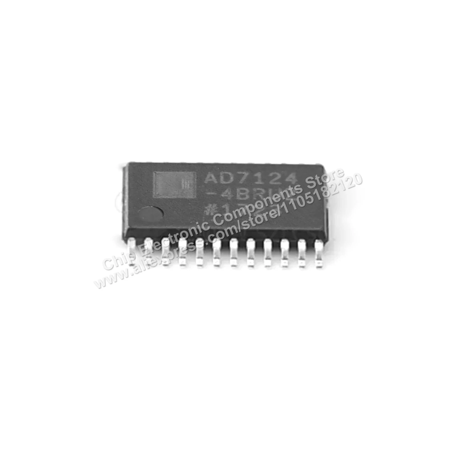 (2 PCS)Original IC AD7124-4BRUZ 4-Channel, Low Noise, Low Power, 24-Bit, Sigma-Delta ADC with PGA and Reference Chip TSSOP-24