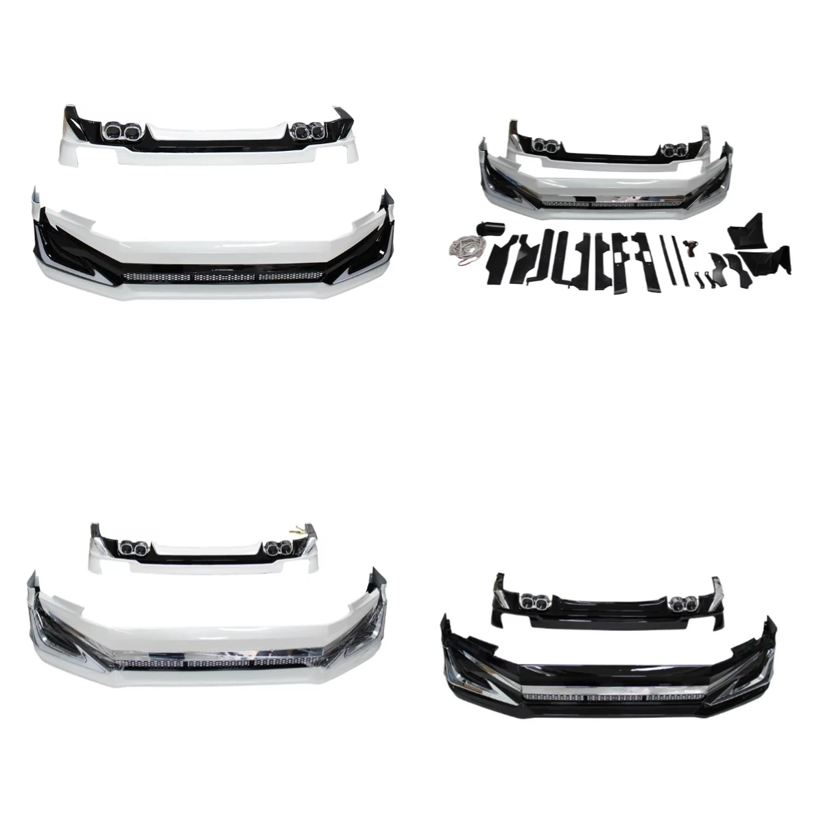 

Stlf High Quality Auto Body Parts Factory Sale Whole Car Bumpers Conversion Kit For Fj150 To 2018