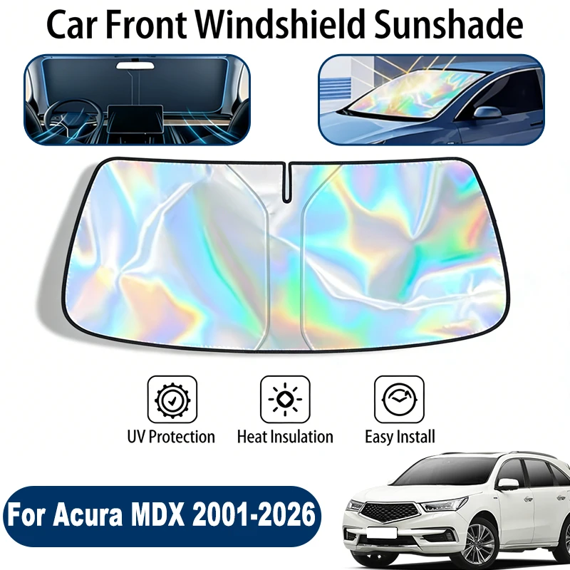 

Car Windshield Sun Shade UV Reflective Sun Visor Protection Cover For Acura MDX YD1 YD2 YD3 YD4 2001-2026