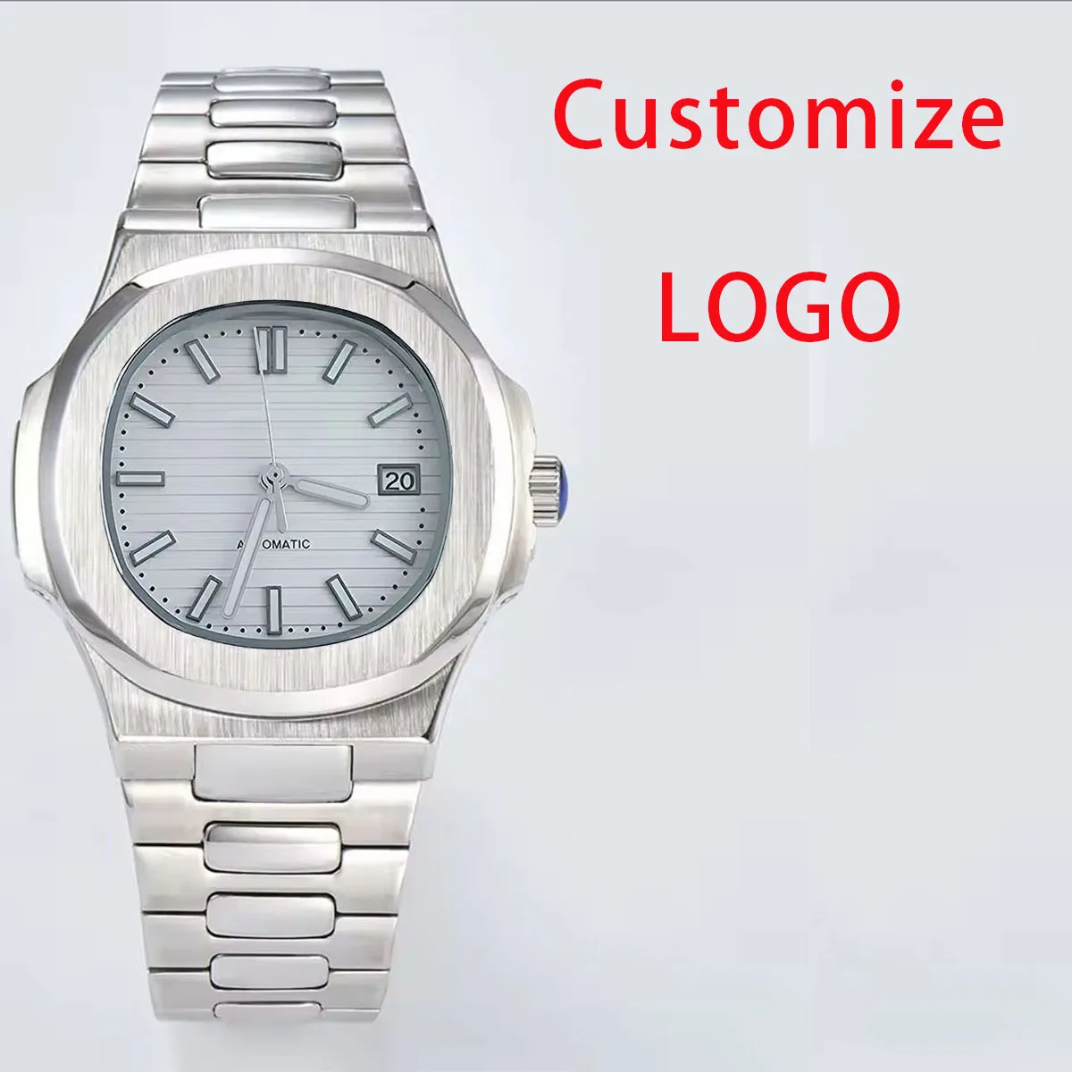 41mm Men's Watch NH series 35 Automatic Watch Mechanical Sapphire Glass Stainless Steel Waterproof Watch Customizable Logo 3