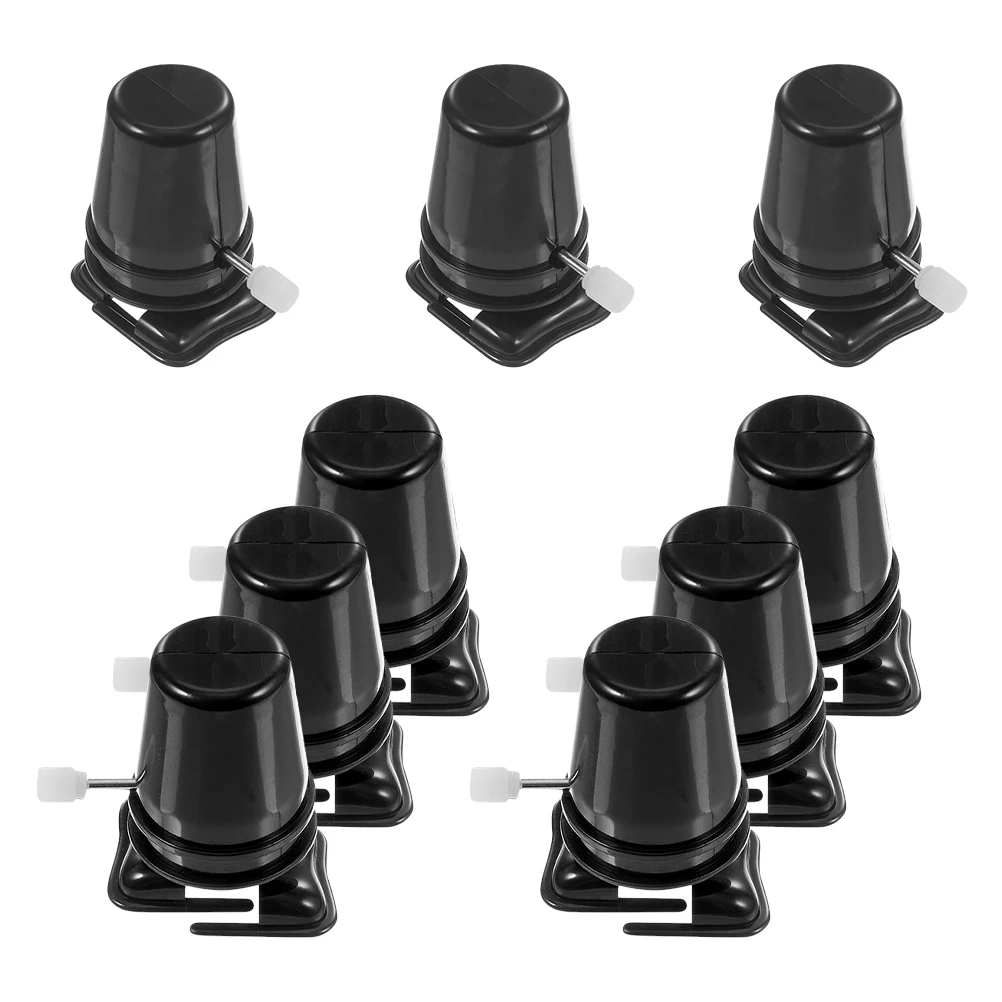 

9pcs Plastic Clockwork Movement Parts Wind-Up Robot Walking Mechanism Replacement Components For Diy Clay Handcraft Spring