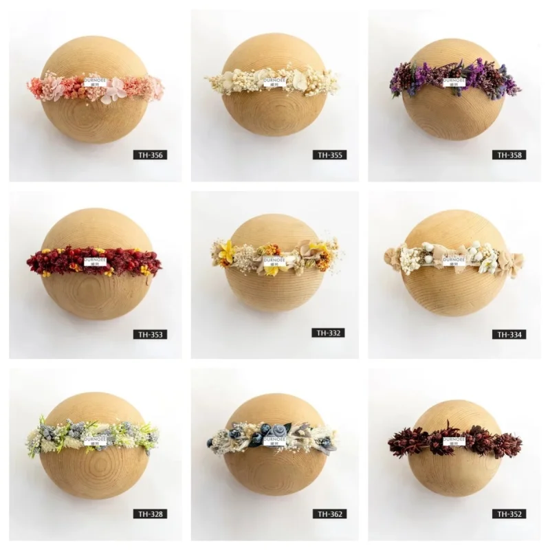 

Детская повязка на голову для новорожденных, цветочные повязки для фотосессий, головные уборы для младенцев