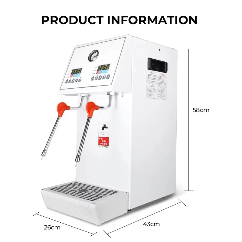Milk tea coffee steam heater milk electric coffee mixer automatic milk frother