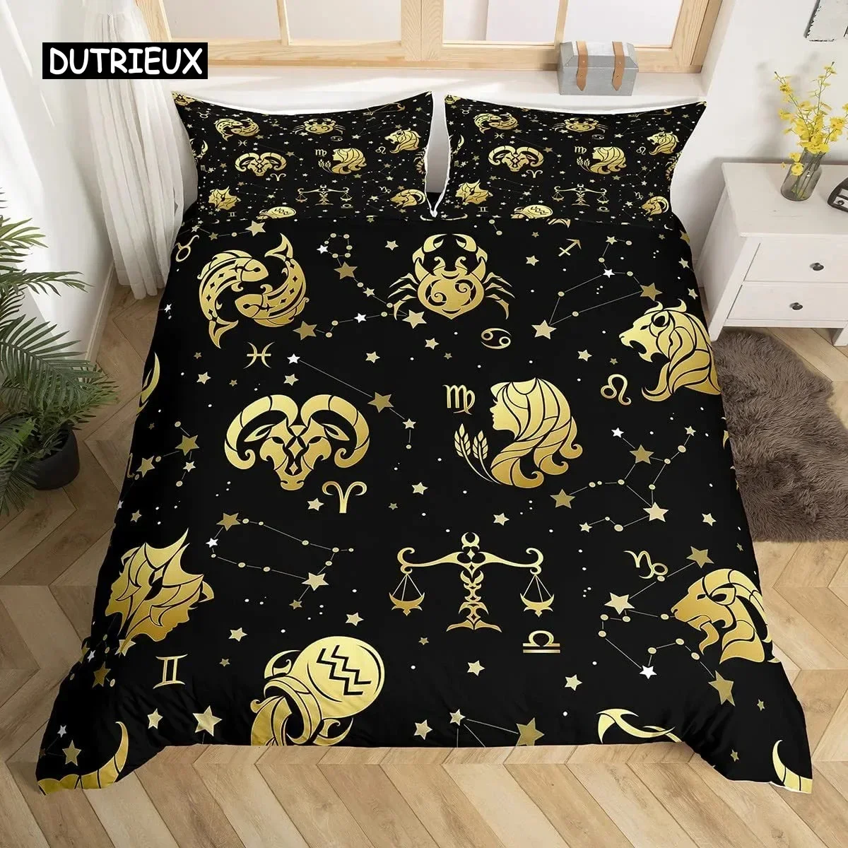 

3D Print Spider And Animals Bedding Set Microfiber Duvet Cover Queen King Size Fashion Quilt Cover