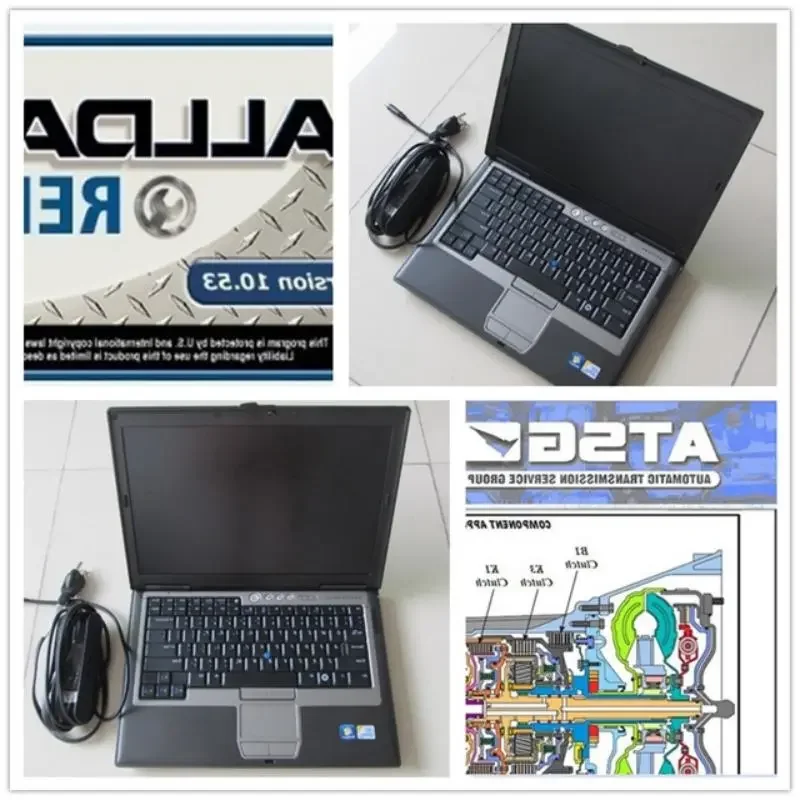 Alldata All Data 10.53 MIT..CH..ELL  ATSG 3IN1 d630 Laptop Hdd 1TB Windows 7 for Cars and Trucks Diagnostic Software