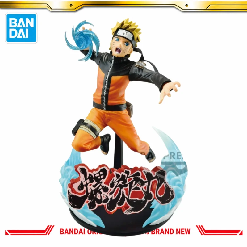 

In Stock Bandai Original Banpresto Naruto Uzumaki Naruto Action Figure Model Doll Brand New Boxed Anime Characters Toys Model