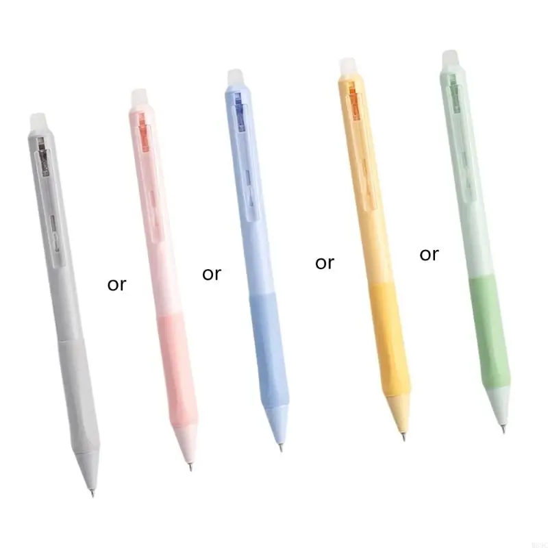 Pen con lápiz líquido gel W89C 0.5 mm Point Gel Pens Pen secado rápido para escribir